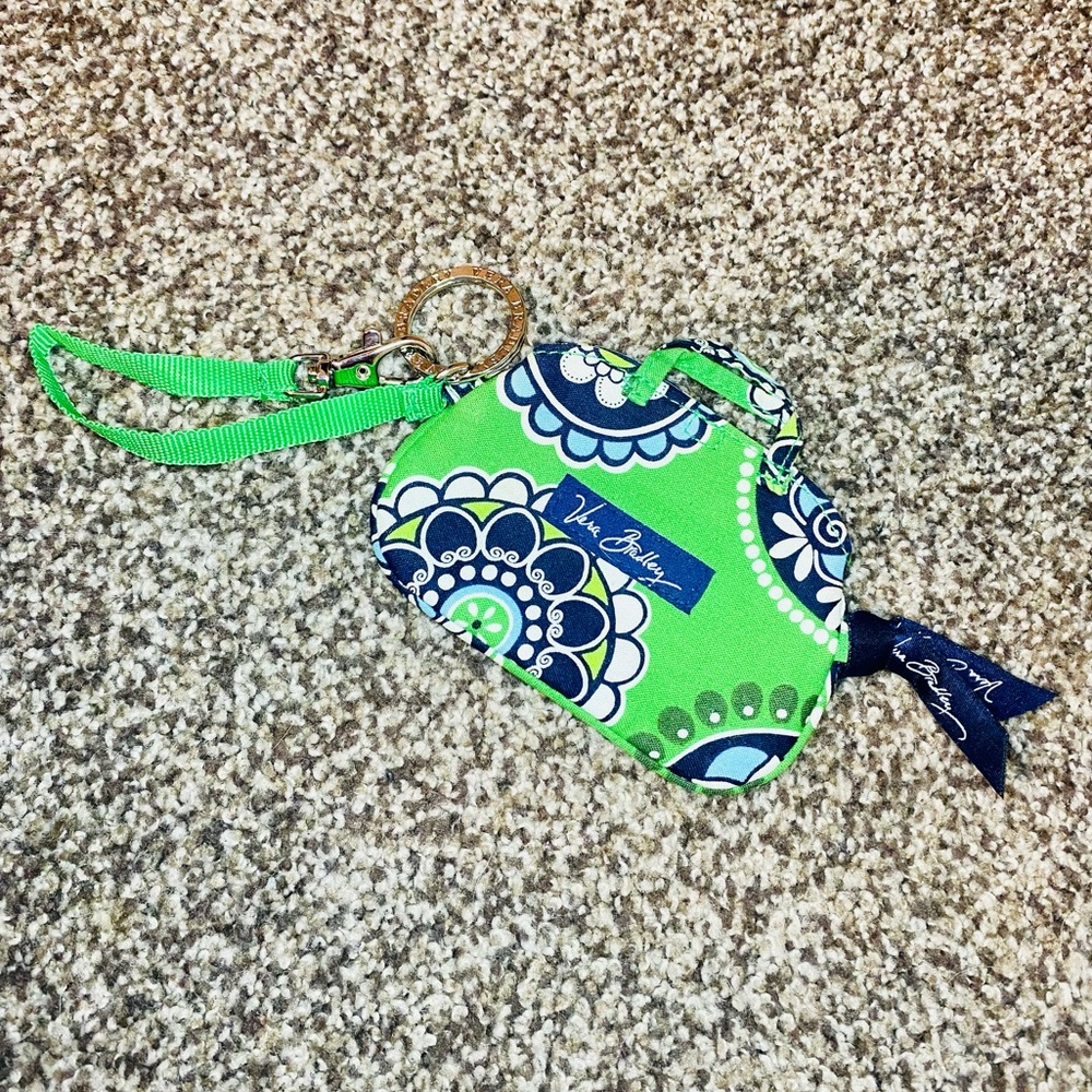 NEW! Vera Bradley Retired Cupcakes Green Luggage Tag